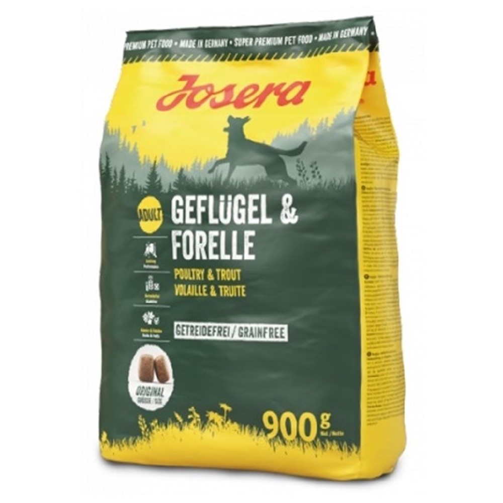 012217 Josera 900g * Geflügel & Forelle dog - Obrázek 1