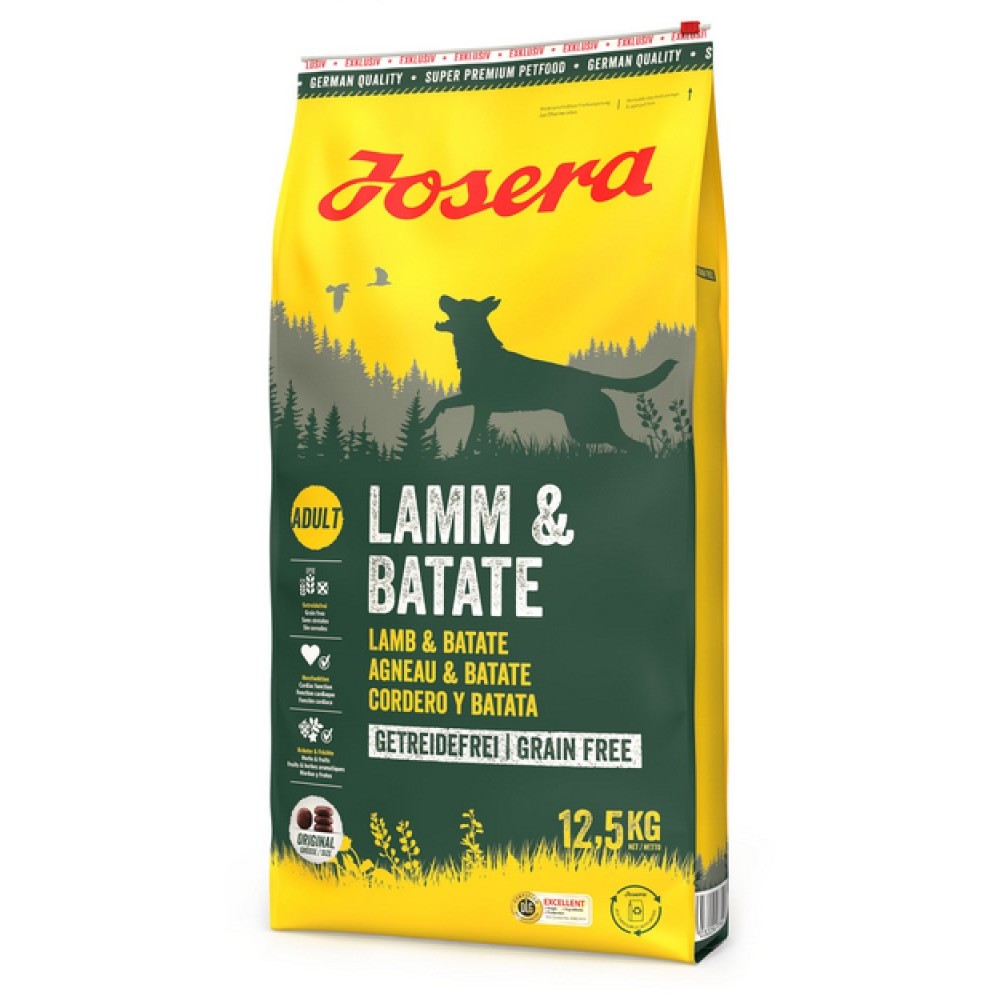 013491 Josera 12,5kg * Lamm & Batate dog (2 x 013149_Z A) - Obrázek 1