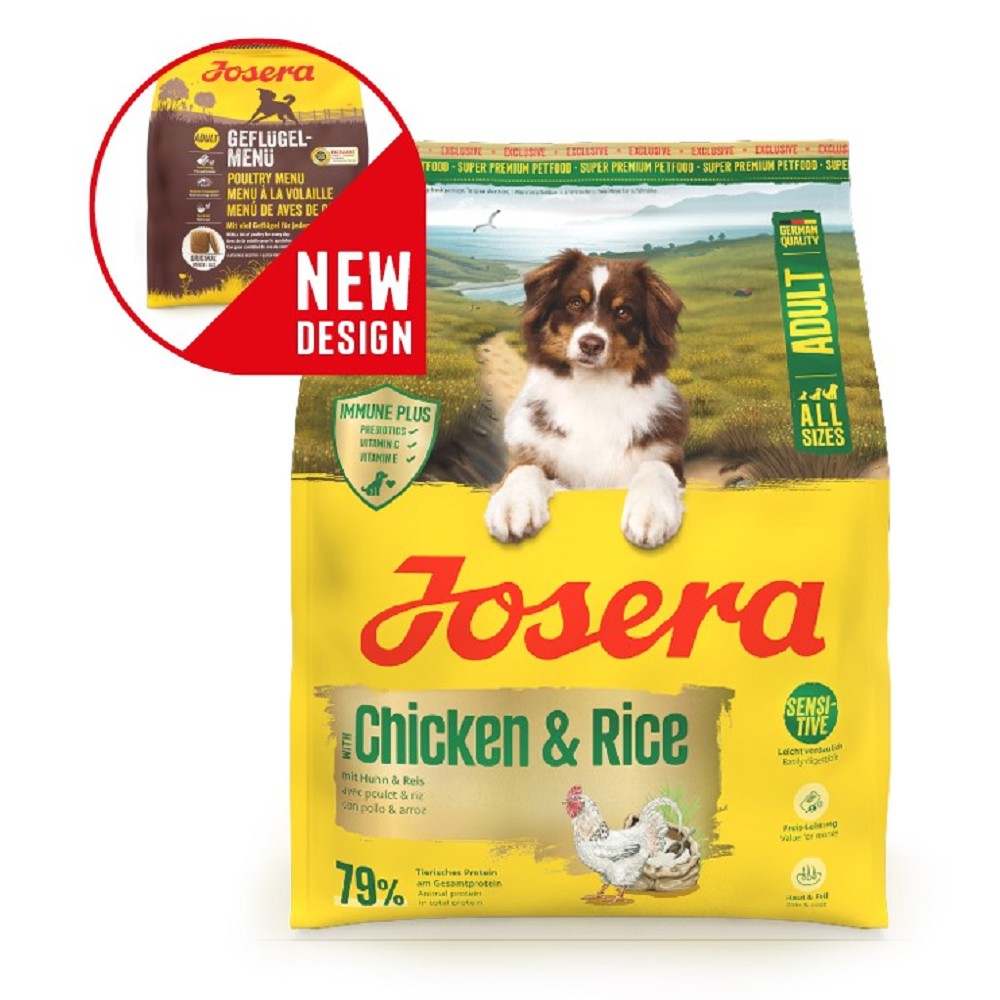 013573__013607__013641_AS_Chicken_Rice Josera 12,5kg * A/S Adult with Chicken & Rice dog - Obrázek 1
