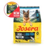 Josera  3kg  A/S High Protein Adult with Sea Fish dog