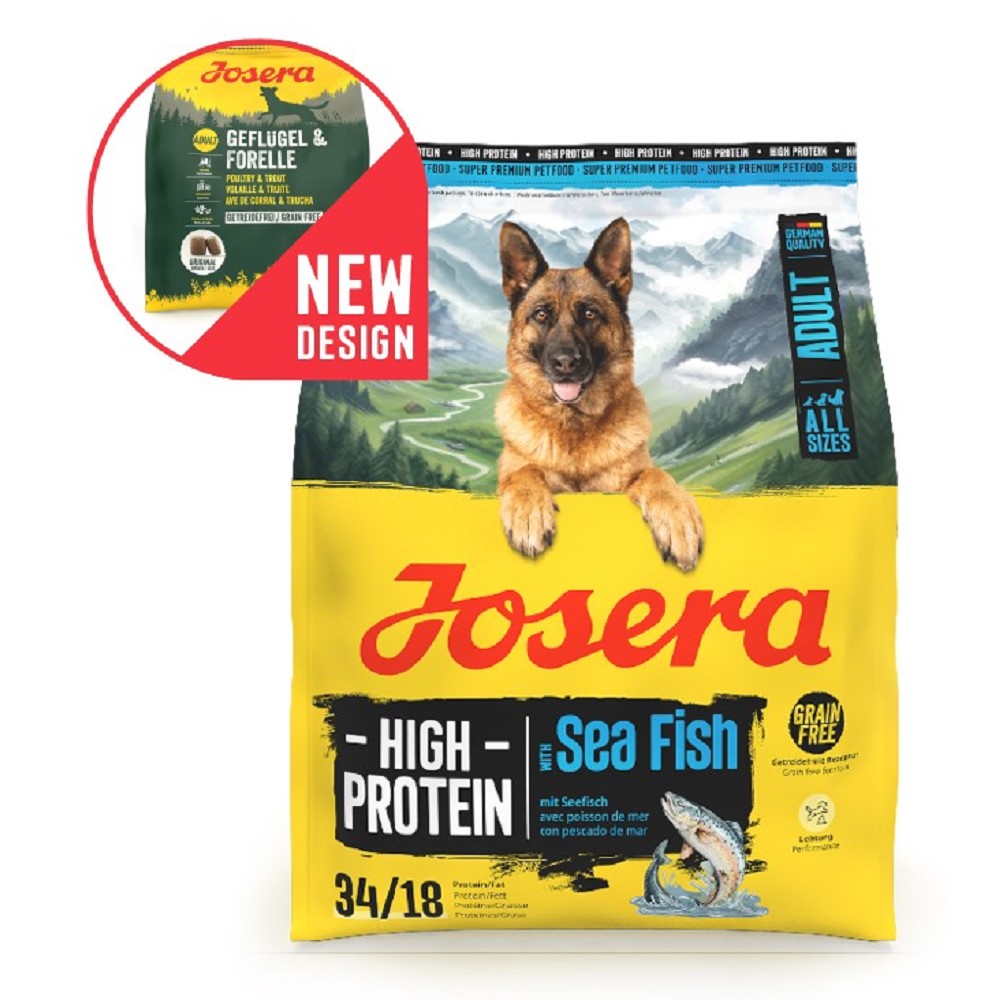 013589__013630__013660_AS_Adult_High_Protein Josera 3kg A/S High Protein Adult with Sea Fish dog - Obrázek 1