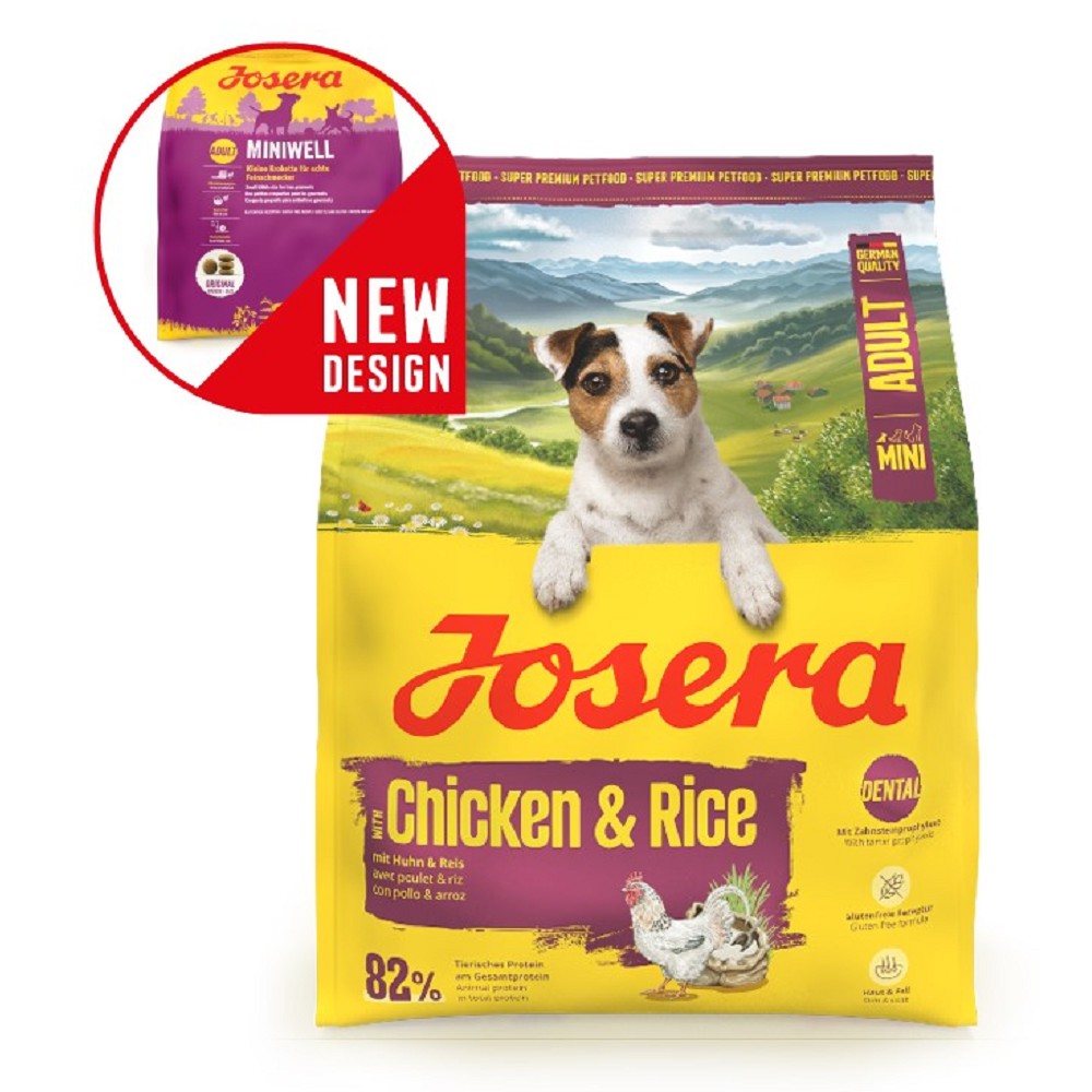 013591__013598__013632_Mini_Adult_Chicken_Rice Josera 3kg Mini Adult with Chicken & Rice dog - Obrázek 1