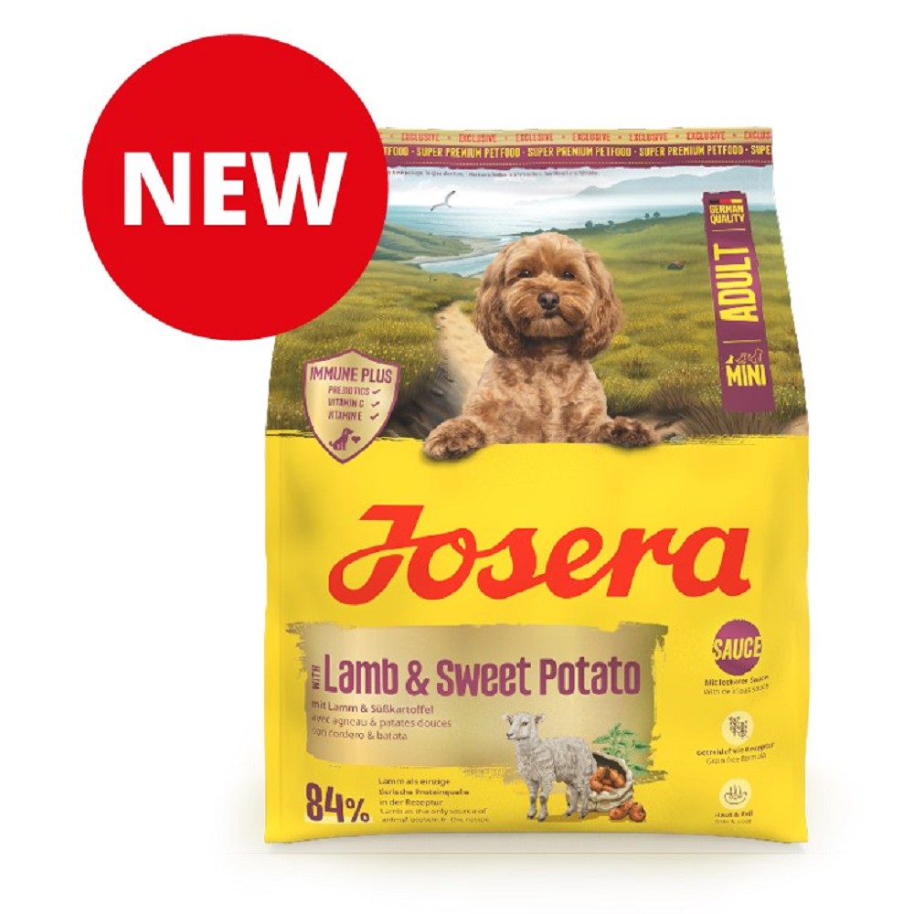013593__013600__013636_Mini_Adult_with_Lamb_Sweet_Potato_exkl. Josera 3kg* Mini Adult Lamb & Sweet Potato dog - Obrázek 1