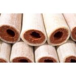 Bow wow Jerky snack - trubičky mini morkové 35ks dóza dog - Obrázek 2