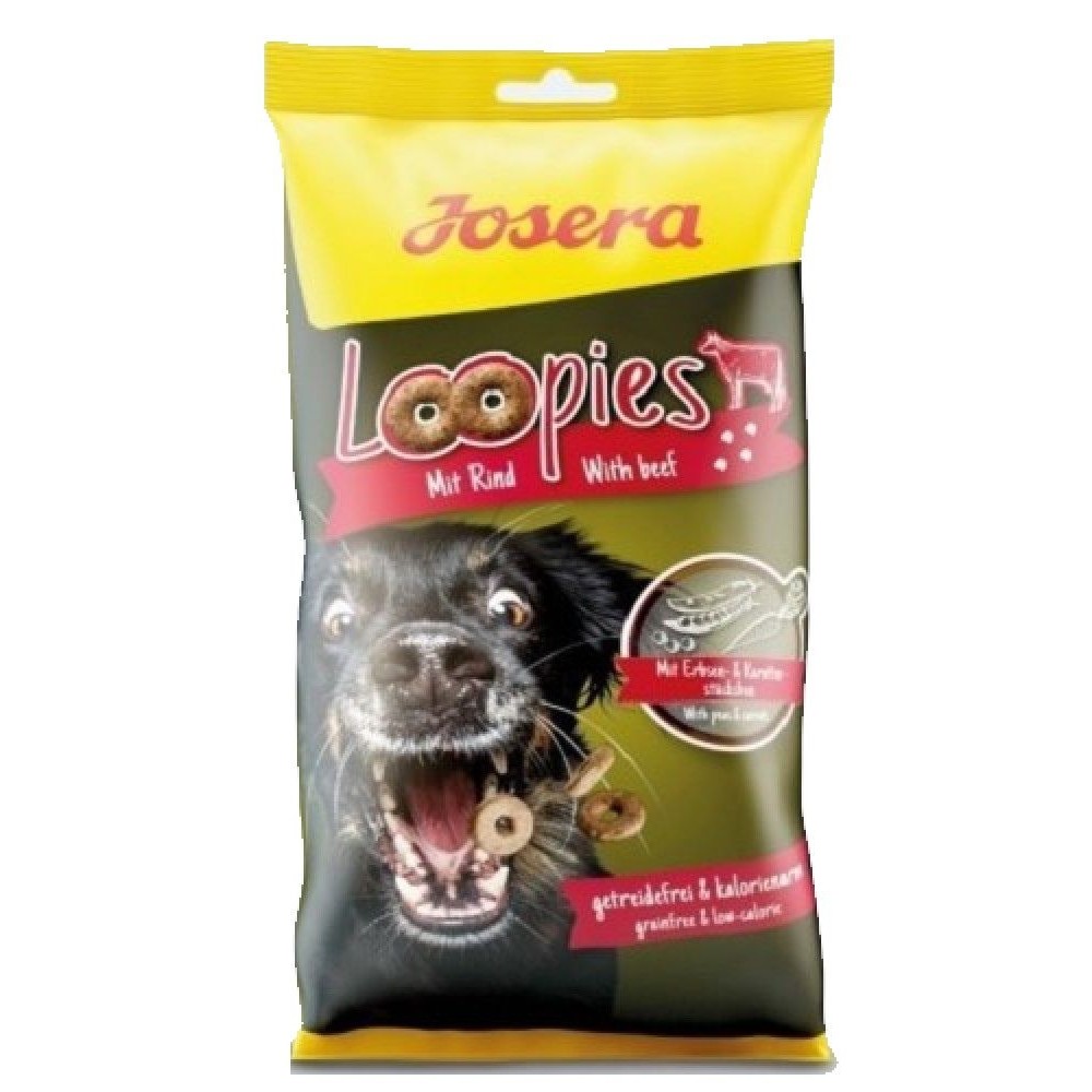 022019 Josera 150g Loopies mit Rind (hovězí) dog - Obrázek 1