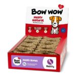 Naturální masová kost 30 ks/box  vepřové & kolagen, zelenina, chondroitin & glukosamin