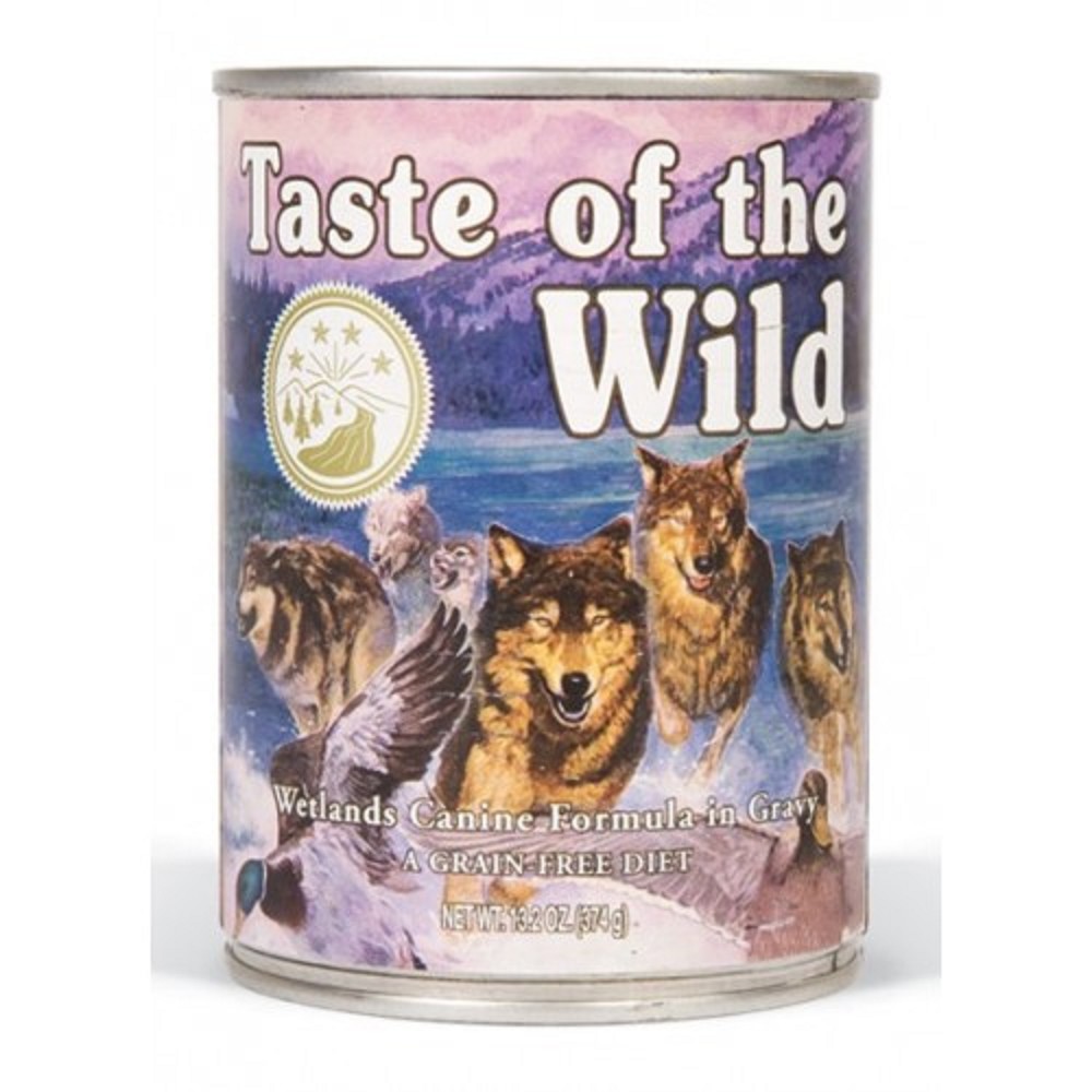 040533 Taste of the wild 390g Wetlands Wild canine - Obrázek 1