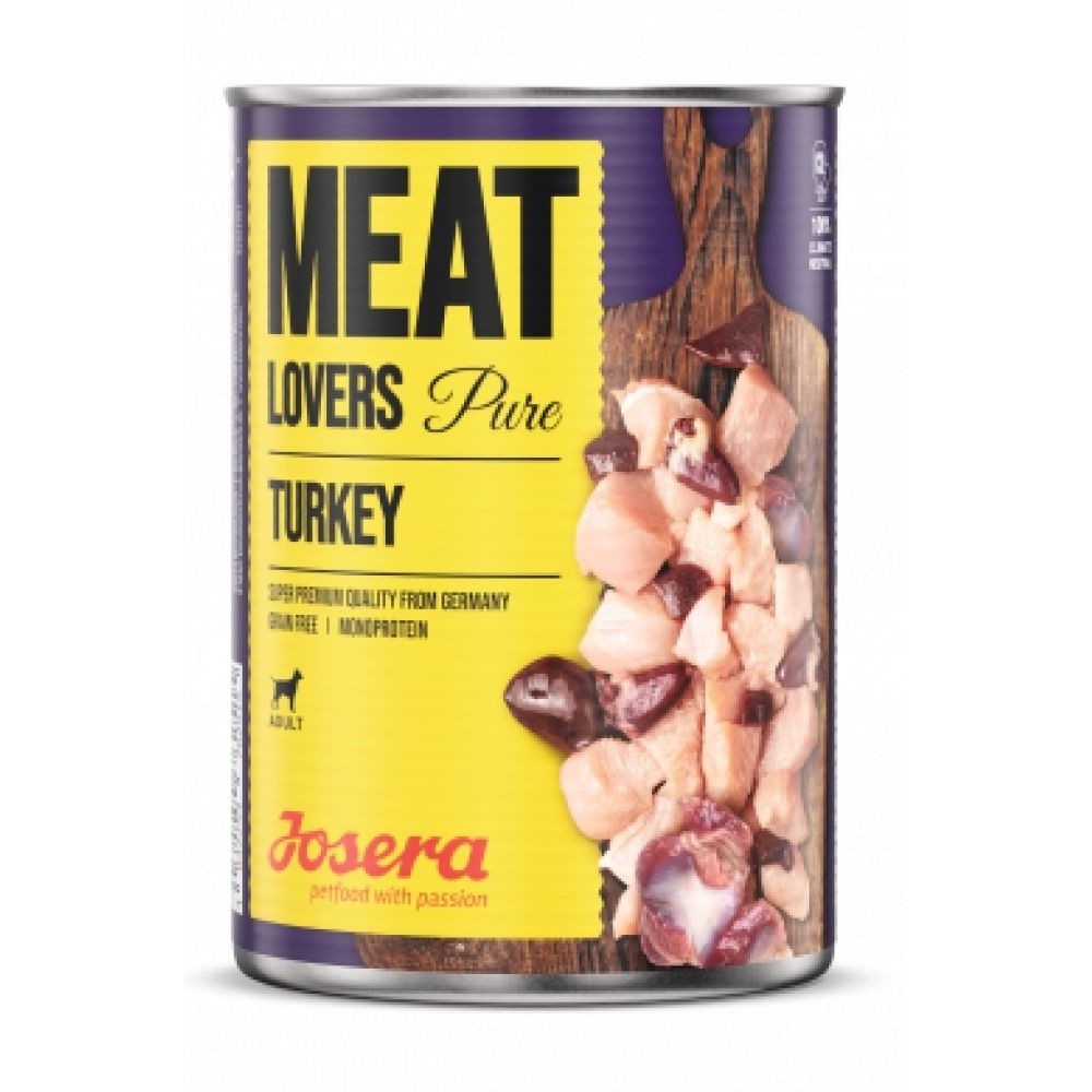 040842 Josera 400g Meat Lovers Pure Turkey (krůtí) dog - Obrázek 1