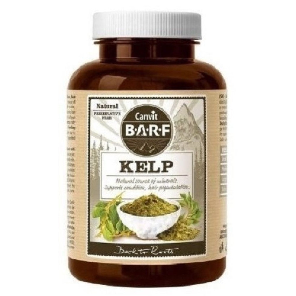 060710_C Canvit BARF Kelp 180g prášek AKCE - Obrázek 1