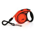 Flexi New Xtreme XS 3m do 15kg černá/oranžová/pásek