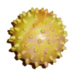 Míč gumový s ostny 3, s vůní - 6,5cm