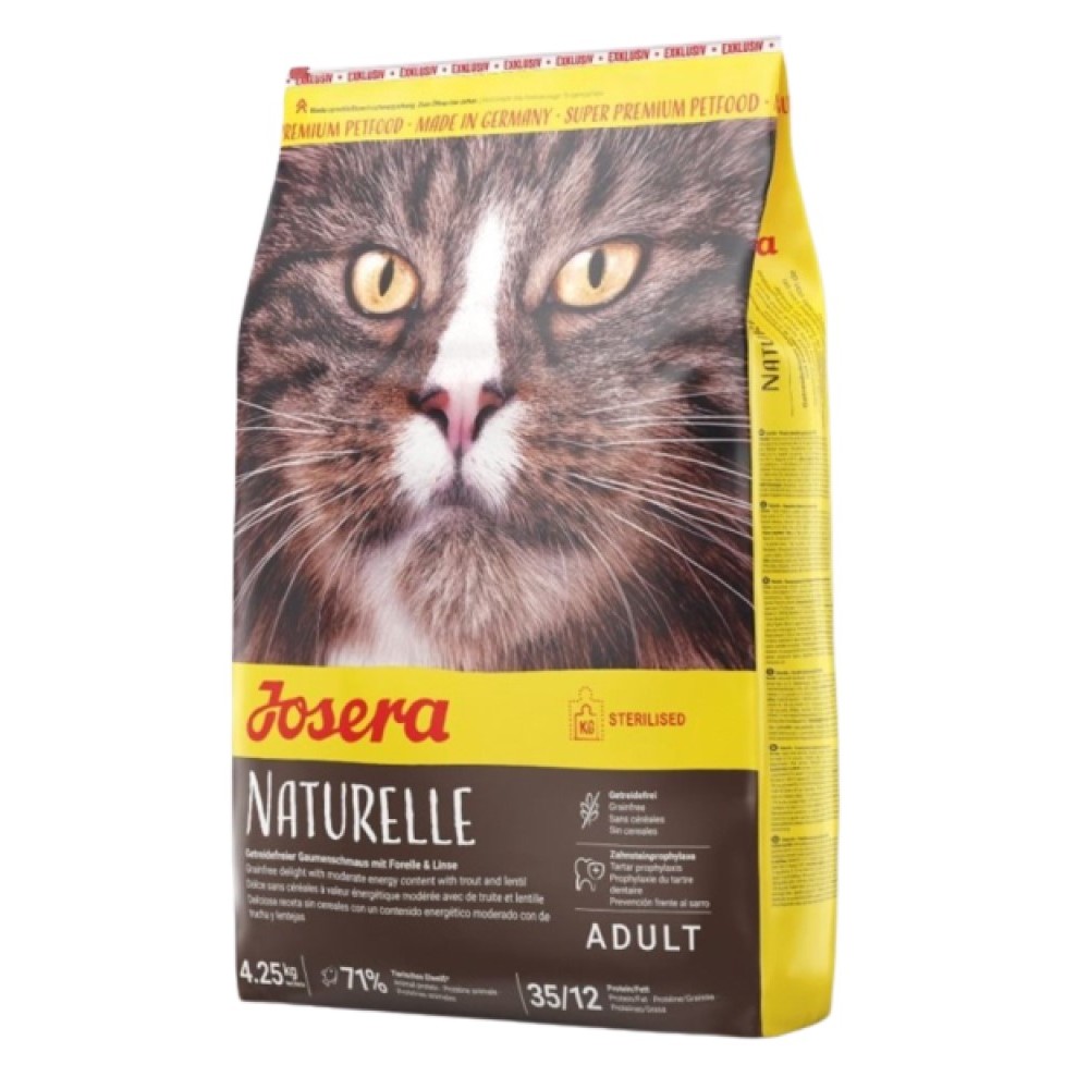 101390 Josera 4,25kg * Naturelle Sterilised cat - Obrázek 1