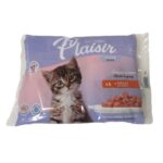 Plaisir 100gx 4ks kuřecí kapsička kitten