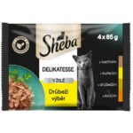 Sheba Collection Nature´s 4 x 85g kaps.drůbeží výběr v želé
