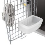 Přepravka - Gulliver Plus  č.6  92x64x66 tmavá/světlá  + miska na vodu - Obrázek 2