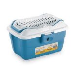 Přepravka - Mini Gulliver 40x30x24 modrá/bílá