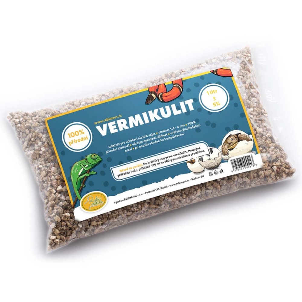 411425 Vermikulit 1l Robimaus - Obrázek 1