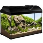 Akvarijní sada 50cm/37,5l s LED osvětlením 10W - černý kryt  AKCE