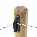 Izolátor k elektrickému ohradníku rohový plochý pro pásku do 40 mm, na hřebík nebo vrut - 10 ks - Obrázek 4