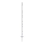 Sloupek plastový pro elektrický ohradník, délka 156 cm, 11 oček, bílý