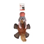 Kůň Layis Flamingo hnědá, plyšová pískací hračka, 34 cm - Obrázek 2