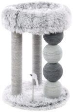 Flamingo Škrabadlo strom Duchess Grey & White