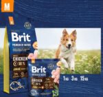 Brit Premium by Nature Junior M 3 kg - Obrázek 4