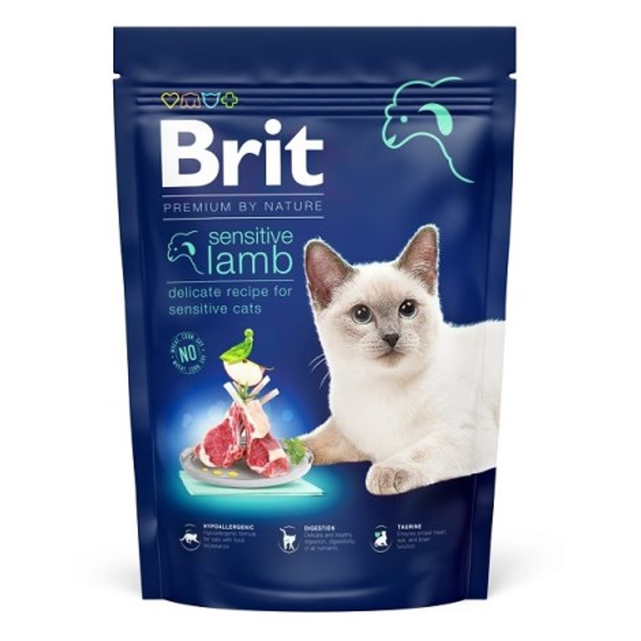 459960 Brit Premium Cat by Nature Sensitive Lamb 800 g - Obrázek 1