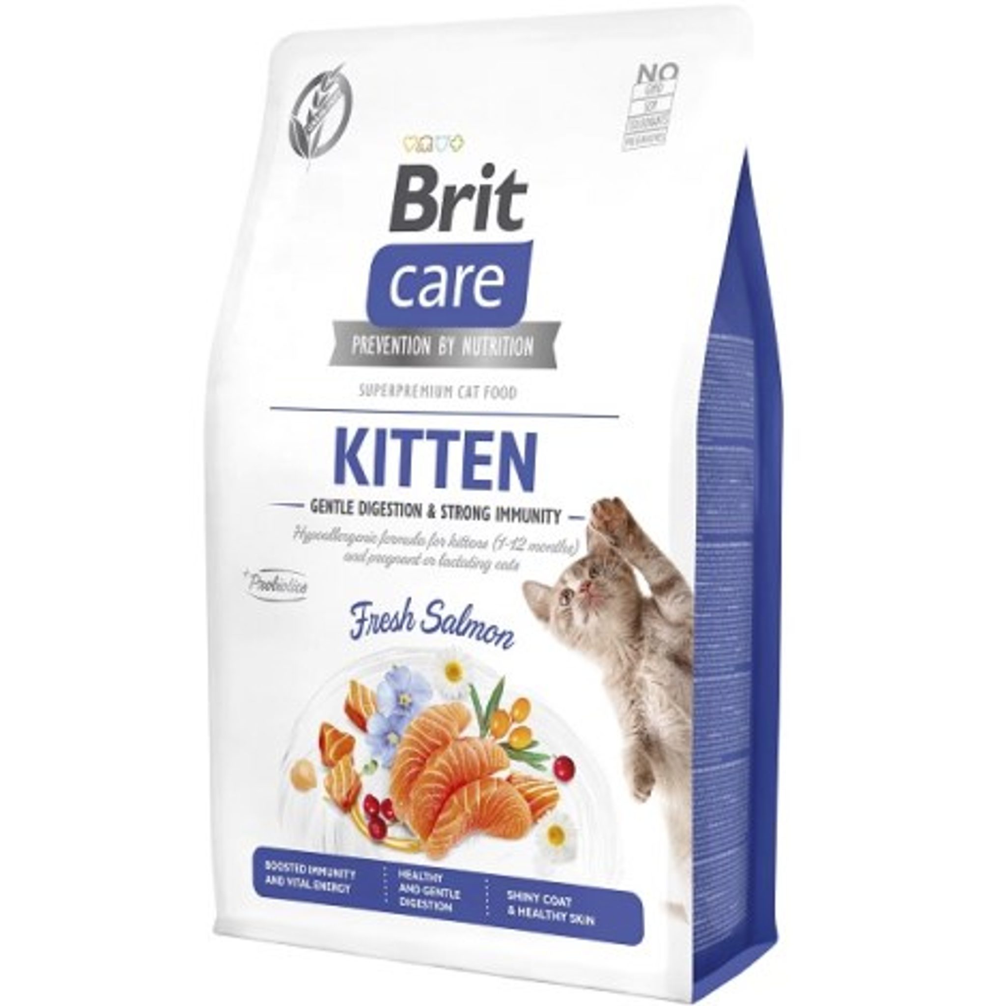 459973 Brit Care Cat Grain-Free Kitten Gentle Digestion & Strong Immunity 2 kg - Obrázek 1