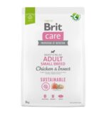 Brit Care Dog Sustainable Adult Small Breed Chicken & Insect 3 kg