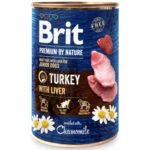 Brit konzerva Premium by Nature Turkey & Liver 800 g
