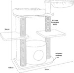 Flamingo škrábací strom Fenway Grey - Obrázek 2