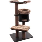 Flamingo Škrabací strom Raisa 2 Brown & Grey