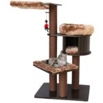 Flamingo Škrabací strom Raisa 2 Brown & Grey - Obrázek 2