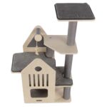 Flamingo škrabací strom Kaisa Grey & Beige - Obrázek 2