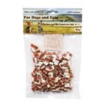 For Dogs and Cats Pochoutka Sandwich kuře s treskou mini 1cm/80g