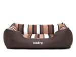 Reedog Pelíšek Comfy Brown & Stripes - Obrázek 2
